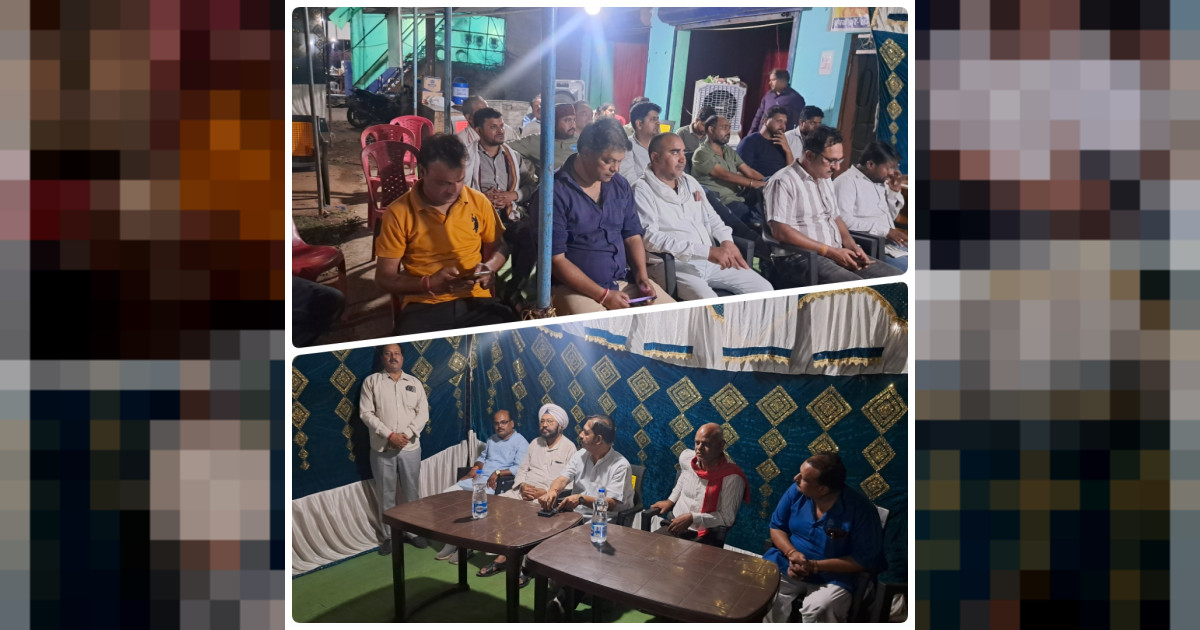 माँ नर्मदा फ्लाई ऐश ट्रांसपोर्टर्स एसोसिएशन का शपथ ग्रहण समारोह संपन्न