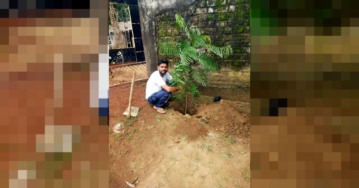 पर्यावरण की दिशा में युवा मुकेश केवट ने पेश की मिसाल, रोपित किये हजारो पौधे