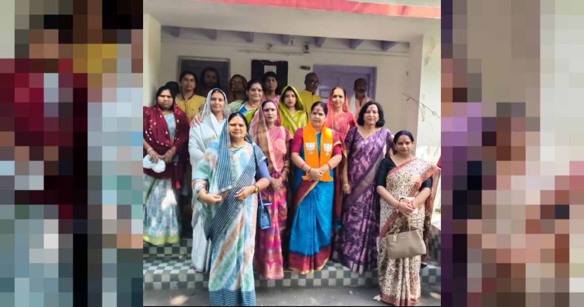 भाजपा महिला मोर्चा शहडोल जिलाध्यक्ष नीलम चतुर्वेदी के जयसिंहनगर मे प्रथम आगमन पर भाजपा मंडल जयसिंहनगर ने किया भव्य स्वागत