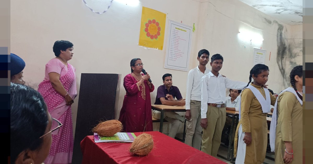 उमंग दिवस पर विद्यार्थियों को स्वास्थ्य एवं जागरूकता का संदेश